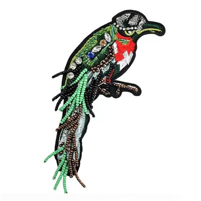 Beaded Pin Badge