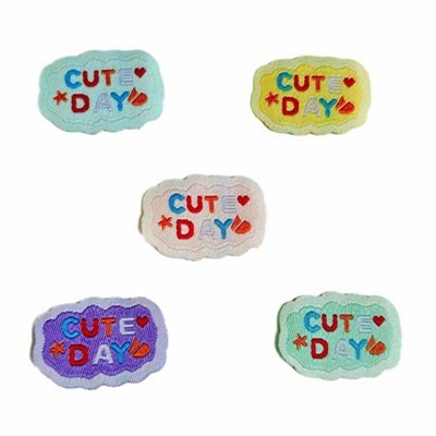 Die Cut Woven Labels