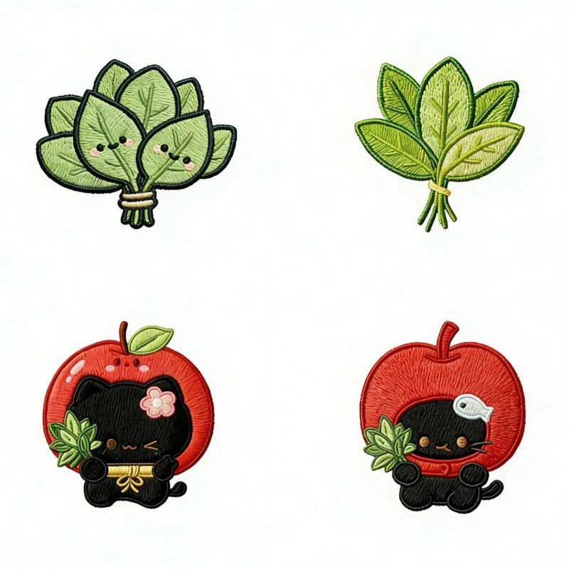 Self Adhesive Embroidery Patches